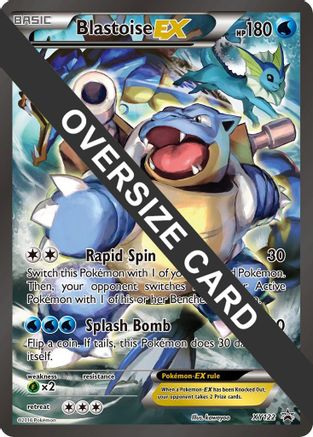 Blastoise EX XY122  - Holofoil Jumbo Cards - Promo
