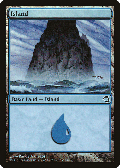 Island (38) (PDS-038) - Premium Deck Series: Slivers Foil
