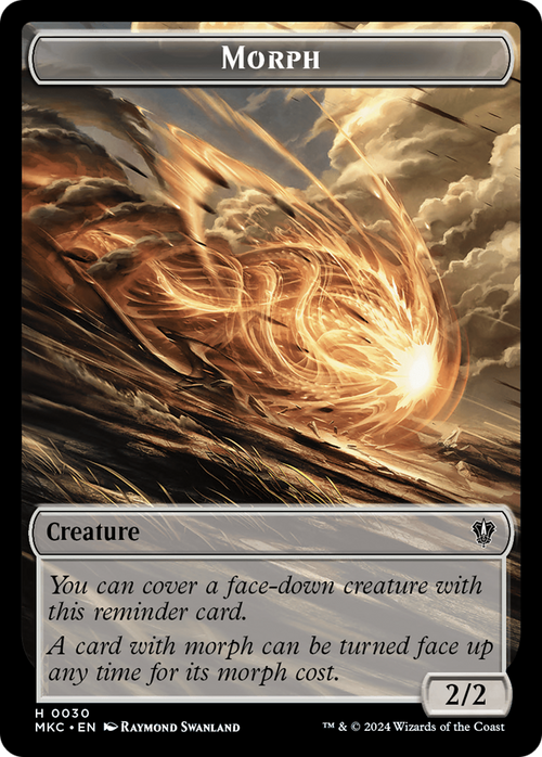 Morph (TMKC-030) - Murders at Karlov Manor Commander Tokens