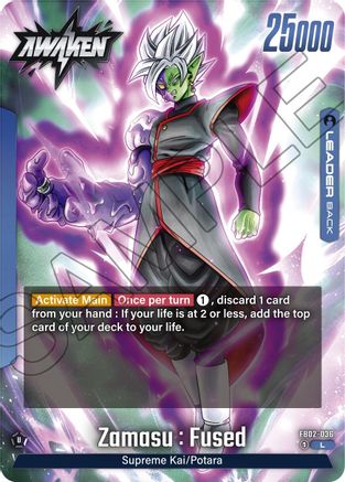 Zamasu : Fused - FB02-036 (FB02-036) - Blazing Aura