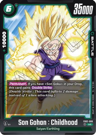 Son Gohan : Childhood - FB02-088 (FB02-088) - Blazing Aura