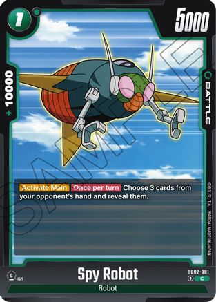 Spy Robot (FB02-081) - Blazing Aura