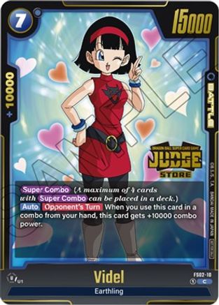 Videl (Judge Pack (Store Judge) 01) (FS02-10) - Tournament and Championship Promos Holofoil