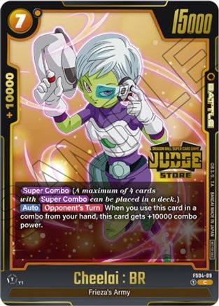 Cheelai : BR (Judge Pack (Store Judge) 01) (FS04-09) - Tournament and Championship Promos Holofoil