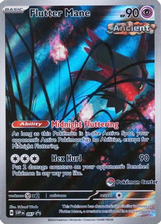 Flutter Mane (Pokemon Center) 097  - Holofoil SV Scarlet & Violet Promo Cards - Promo
