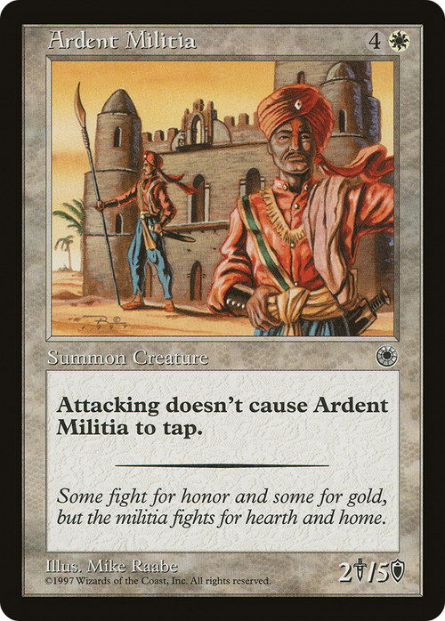Ardent Militia (POR-) - Portal