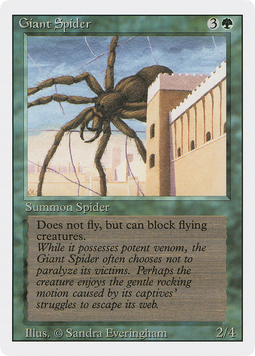 Giant Spider (3ED-) - Revised Edition