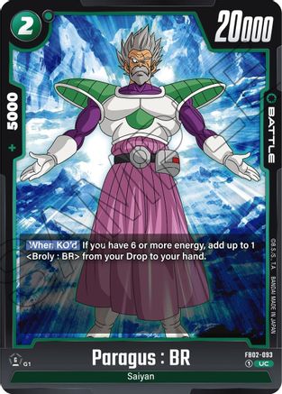 Paragus : BR (FB02-093) - Blazing Aura