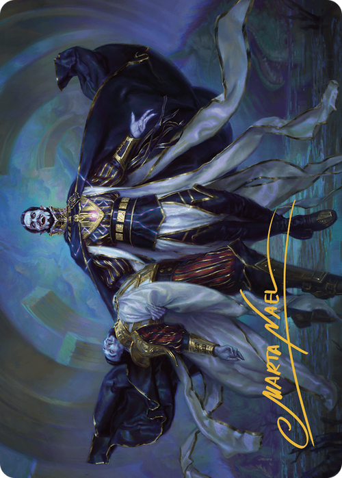 Vito, Fanatic of Aclazotz // Vito, Fanatic of Aclazotz (ALCI-039) - The Lost Caverns of Ixalan Art Series (Borderless) Foil