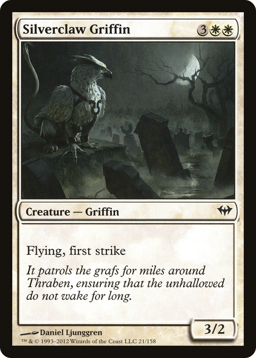 Silverclaw Griffin (DKA-021) - Dark Ascension