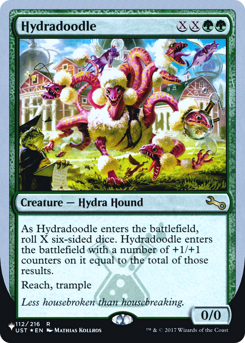 Hydradoodle (LIST-112/216) - The List (Unfinity Foil Edition) Foil