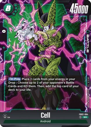 Cell - FB02-084 (FB02-084) - Blazing Aura Holofoil
