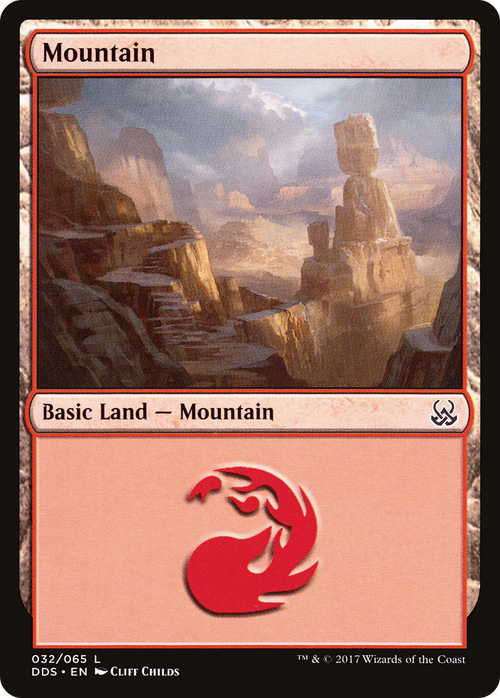 Mountain (032) (DDS-032) - Duel Decks: Mind vs. Might