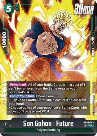 Son Gohan : Future (FB02-089) - Blazing Aura Holofoil