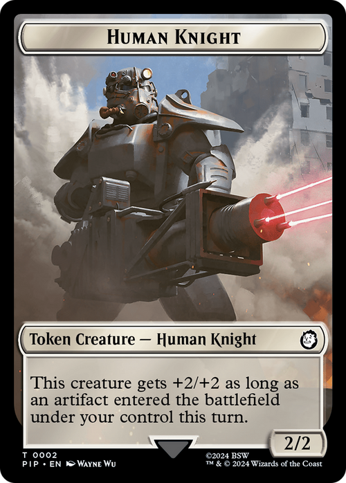 Human Knight (TPIP-002) - Fallout Tokens Foil