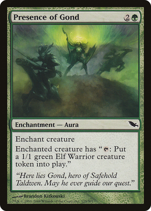 Presence of Gond (SHM-125) - Shadowmoor