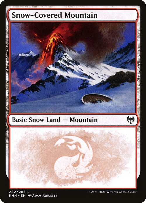 Snow-Covered Mountain (282) (KHM-282) - Kaldheim: (snow)