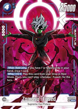 Zamasu : Fused - FB02-044 (Alternate Art) (FB02-044) - Blazing Aura Holofoil