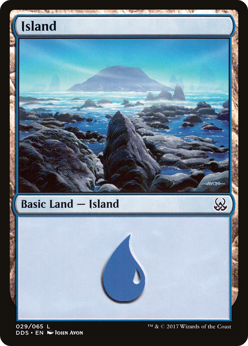 Island (029) (DDS-029) - Duel Decks: Mind vs. Might