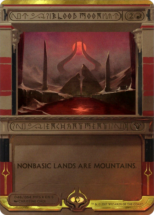 Blood Moon (MPS2-046) - Amonkhet Invocations (Borderless) Foil