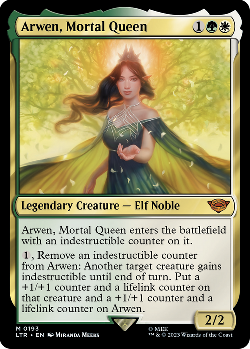 Arwen, Mortal Queen (LTR-193) - The Lord of the Rings: Tales of Middle-earth