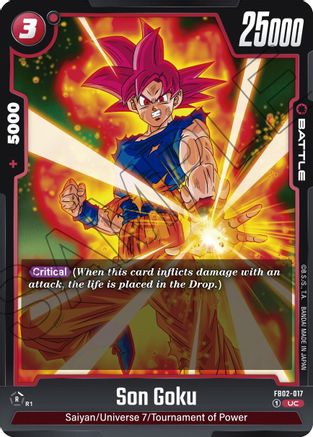 Son Goku - FB02-017 (FB02-017) - Blazing Aura
