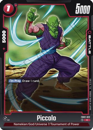 Piccolo - FB02-022 (FB02-022) - Blazing Aura
