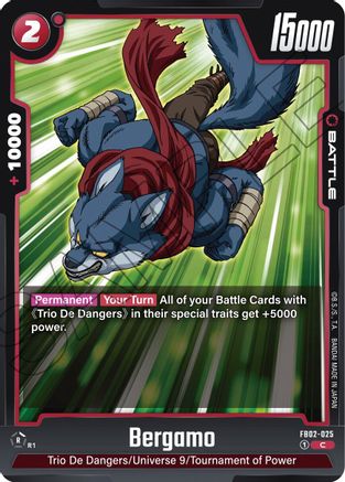 Bergamo (FB02-025) - Blazing Aura
