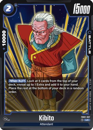 Kibito (FB02-037) - Blazing Aura
