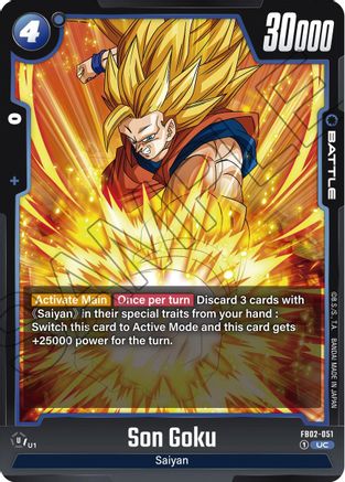 Son Goku - FB02-051 (FB02-051) - Blazing Aura
