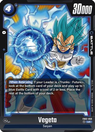Vegeta - FB02-059 (FB02-059) - Blazing Aura