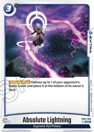 Absolute Lightning (FB02-068) - Blazing Aura