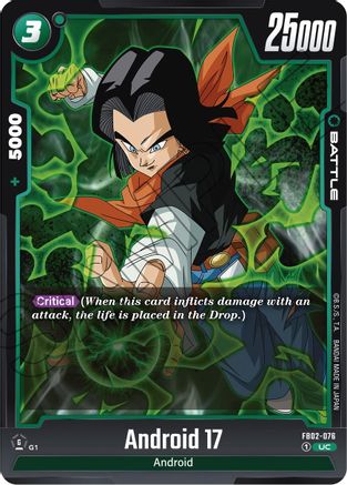 Android 17 - FB02-076 (FB02-076) - Blazing Aura