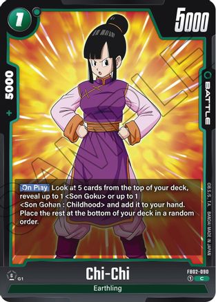 Chi-Chi (FB02-090) - Blazing Aura