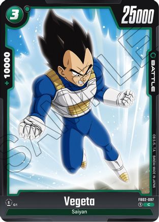 Vegeta - FB02-097 (FB02-097) - Blazing Aura