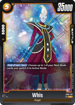 Whis - FB02-107 (FB02-107) - Blazing Aura
