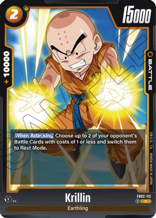 Krillin - FB02-112 (FB02-112) - Blazing Aura