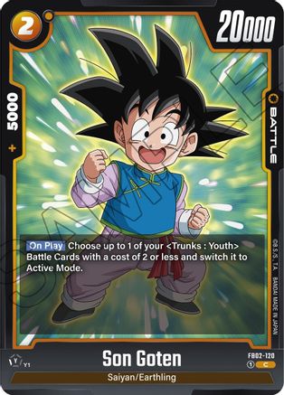 Son Goten - FB02-120 (FB02-120) - Blazing Aura