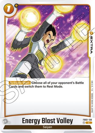 Energy Blast Volley (FB02-138) - Blazing Aura