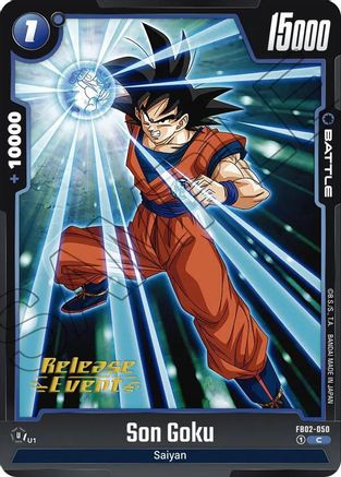 Son Goku - FB02-050 (FB02-050) - Blazing Aura Release Event Cards