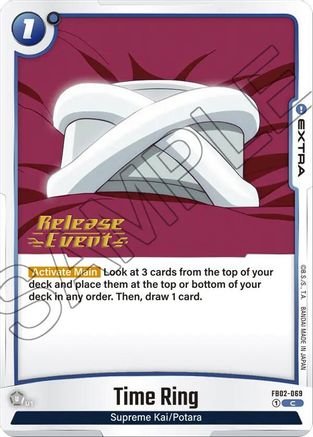 Time Ring (FB02-069) - Blazing Aura Release Event Cards