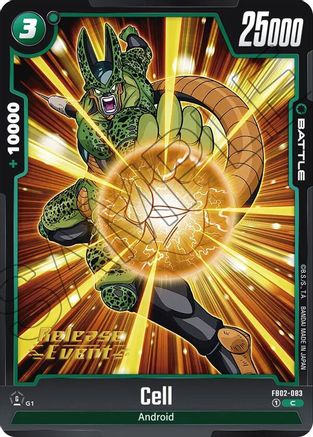 Cell - FB02-083 (FB02-083) - Blazing Aura Release Event Cards
