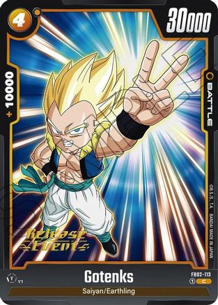 Gotenks - FB02-113 (FB02-113) - Blazing Aura Release Event Cards