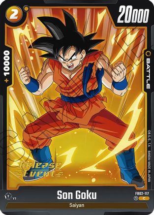 Son Goku - FB02-117 (FB02-117) - Blazing Aura Release Event Cards