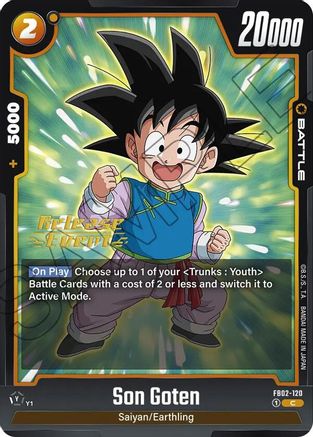 Son Goten - FB02-120 (FB02-120) - Blazing Aura Release Event Cards