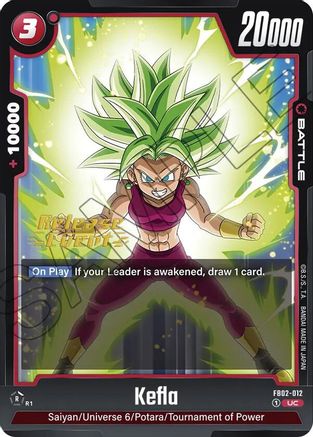 Kefla - FB02-012 (FB02-012) - Blazing Aura Release Event Cards