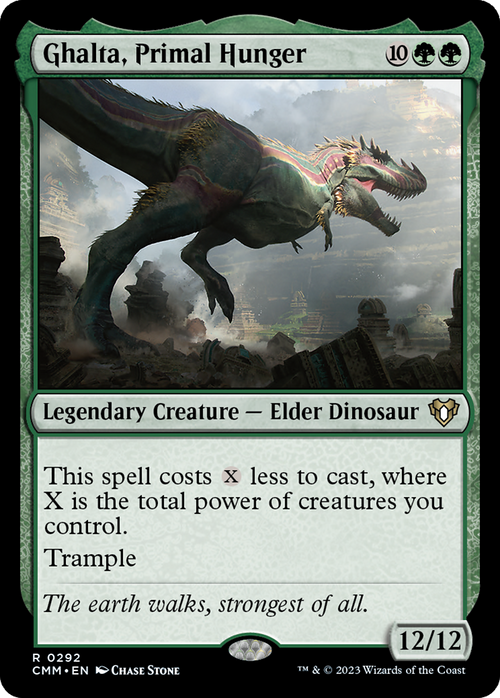 Ghalta, Primal Hunger (CMM-292) - Commander Masters