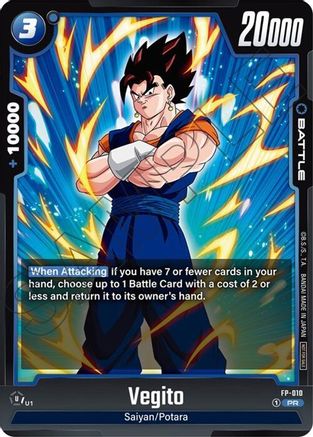 Vegito - FP-010 (FP-010) - Fusion World Promotion Cards and Packs