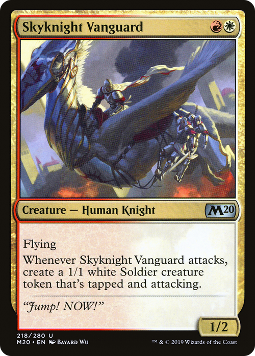 Skyknight Vanguard (M20-218) - Core Set 2020 Foil