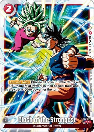Clash of the Strongest - FB02-034 (Tournament Pack -Winner- 02) (FB02-034) - Tournament and Championship Promos Holofoil